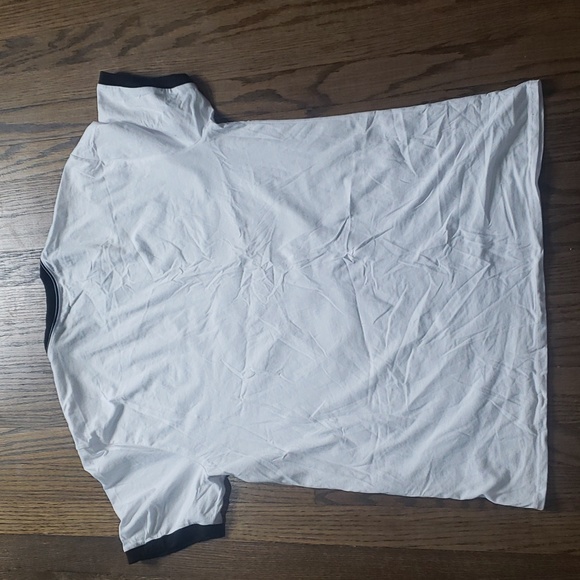 Karl Lagerfeld Paris White and Black Men's Tshirt - Picture 8 of 8